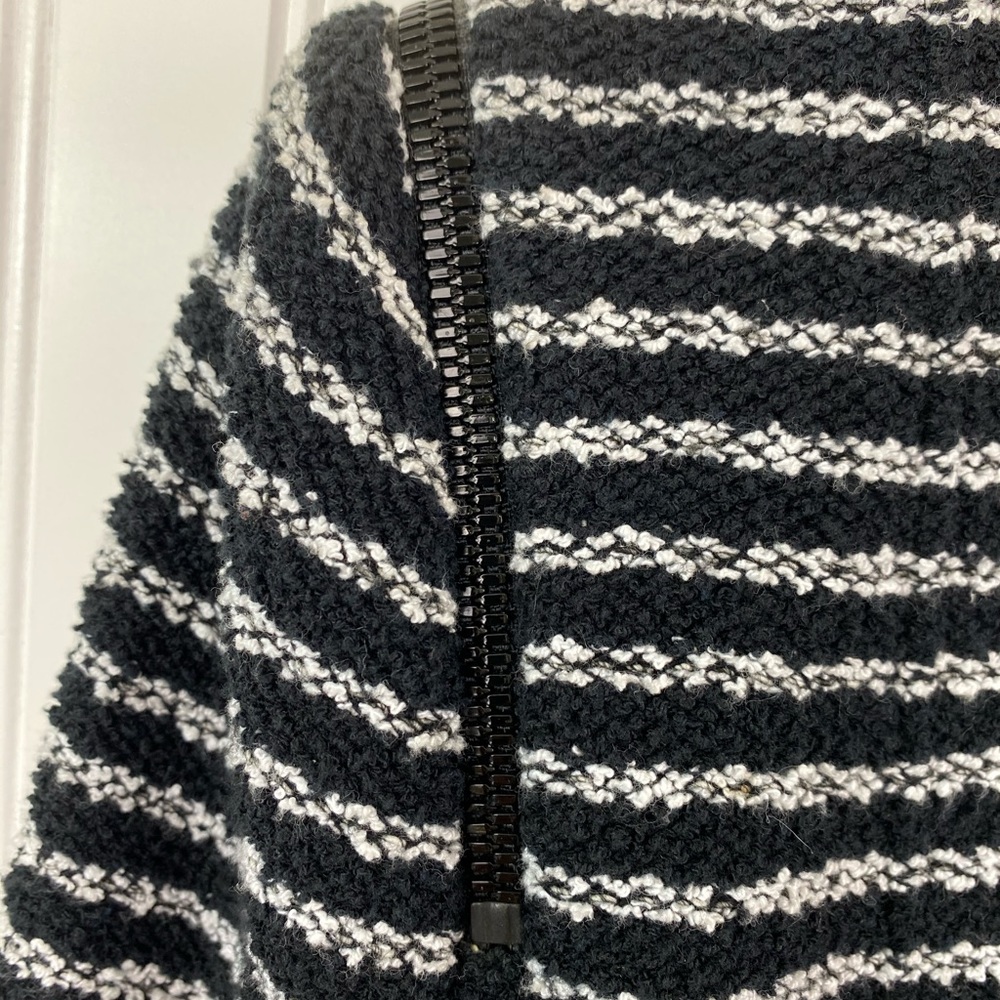 Theory Blazer Tweed Striped size L - Picture 3 of 6